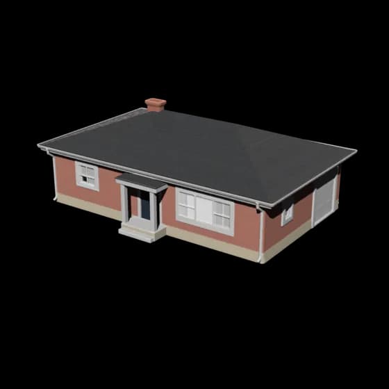 Suburban house, a Warlok building output