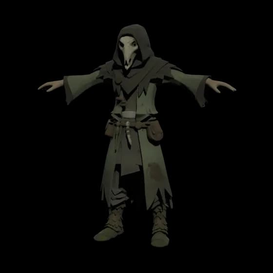 Swamp necromancer, a Warlok character output