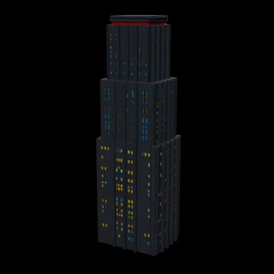 Office tower, a Warlok place output